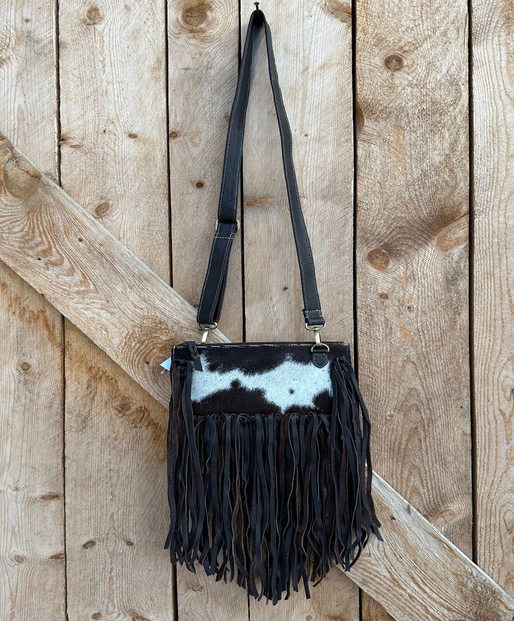 Fringe Cowhide purse