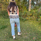 Fringe knit Sweater Vest
