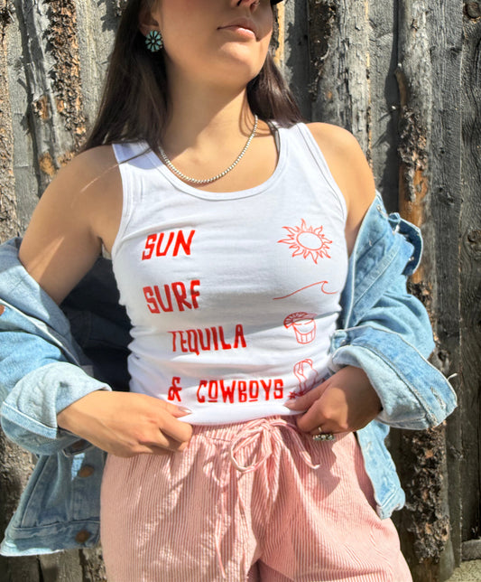 Costal Cowgirl Tank Top